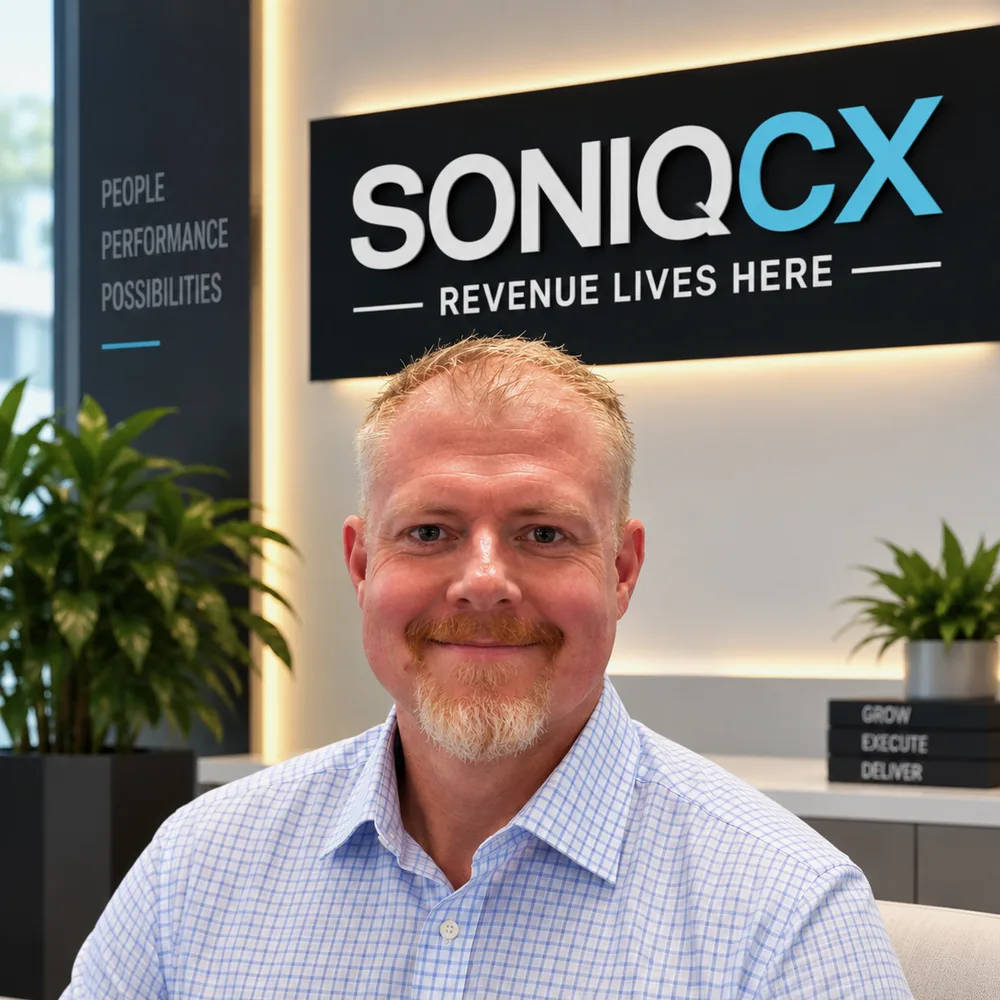 Robby Horne, Sales Manager of SONIQCX